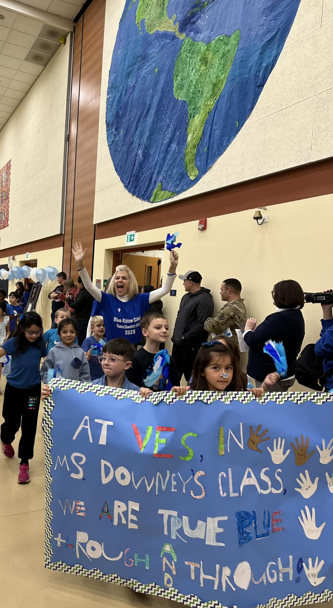 Onsite awards ceremony celebrating their 2023 National Blue Ribbon